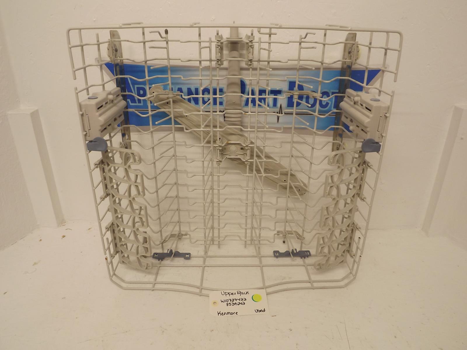 Kenmore Dishwasher W10727422 8539242 Upper Rack Used Kenmore Dishwasher W10727422 8539242 Upper Rack Used